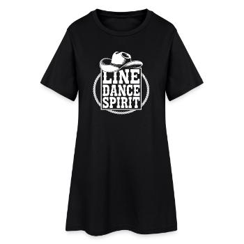 Line Dance Spirit - Robe T-shirt Femme - noir - Devant