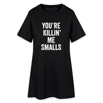 Citation Sandlot Tee - Robe T-shirt Femme - noir - Devant