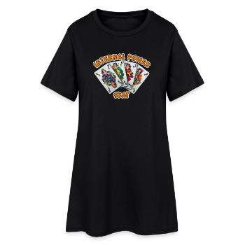 Skat : Force mentale - Robe T-shirt Femme - noir - Devant