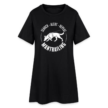 Chiens de sport malinois Mantrailing Dogs Wilsigns - Robe T-shirt Femme - noir - Devant