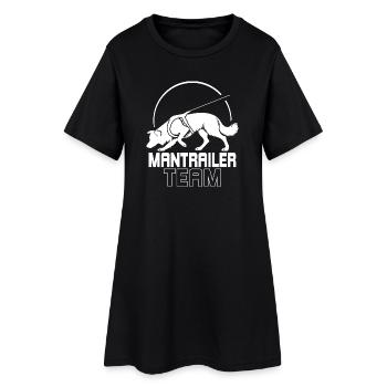 Équipe de Border Collie Mantrailer Chiens de Sport - Robe T-shirt Femme - noir - Devant