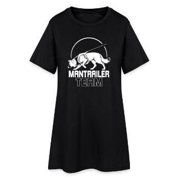 Équipe de Border Collie Mantrailer Chiens de Sport - Robe T-shirt Femme - noir - Devant
