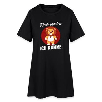 Kita Erste Klasse Löwe Schüler Kindergarten - Frauen T-Shirt-Kleid - Schwarz - Vorne