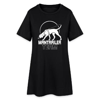 Foxhound Mantrailer Team Hundesport Hunde Wilsigns - Frauen T-Shirt-Kleid - Schwarz - Vorne