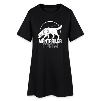 Golden Retriever Mantrailer Team Chiens de sport - Robe T-shirt Femme - noir - Devant