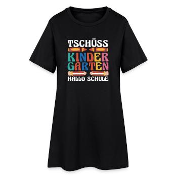 Kita Erste Klasse Schüler Kindergarten - Frauen T-Shirt-Kleid - Schwarz - Vorne