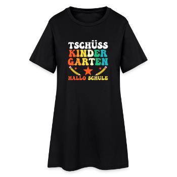 Kita Erste Klasse Schüler Kindergarten - Frauen T-Shirt-Kleid - Schwarz - Vorne