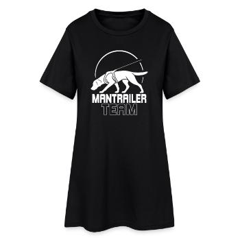 Labrador Mantrailer Team Chiens Sports Chiens Wilsigns - Robe T-shirt Femme - noir - Devant