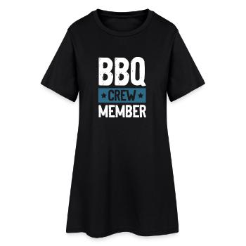 Équipe de barbecue - Robe T-shirt Femme - noir - Devant