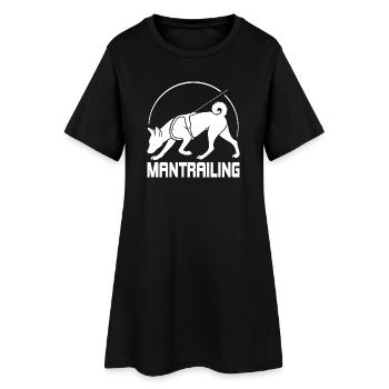 Chien de chasse de Basenji Chiens de sport Wilsigns - Robe T-shirt Femme - noir - Devant
