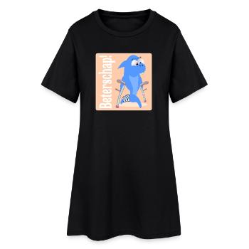 Prompt rétablissement les enfants - Robe T-shirt Femme - noir - Devant