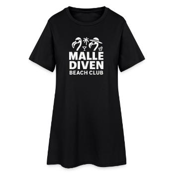 Malle Diven Beach Club Flamingo Mallorca Party - Robe T-shirt Femme - noir - Devant