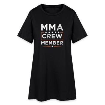 Équipe Mma - Robe T-shirt Femme - noir - Devant