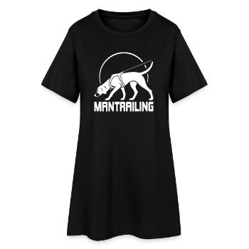 Chien de chasse de chasse Foxhound Chasseurs de sport Saules - Robe T-shirt Femme - noir - Devant