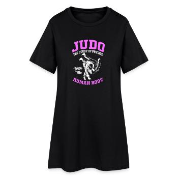 Judo - Robe T-shirt Femme - noir - Devant