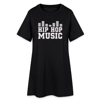 hip_hop_music_rap - Robe T-shirt Femme - noir - Devant