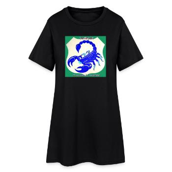 scorpion - Robe T-shirt Femme - noir - Devant