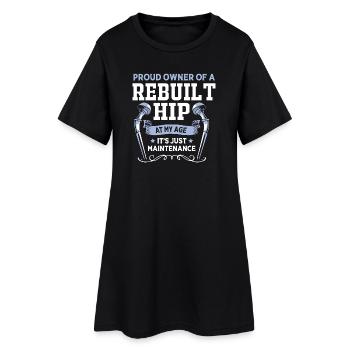 Hips Hips Hip Joint - Women’s T-Shirt Dress - black - Front