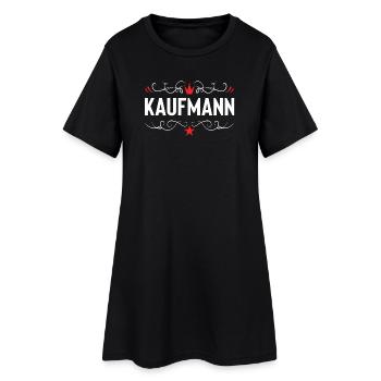 Kaufmann Beruf - Frauen T-Shirt-Kleid - Schwarz - Vorne