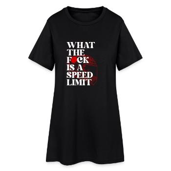 Voiture - Robe T-shirt Femme - noir - Devant