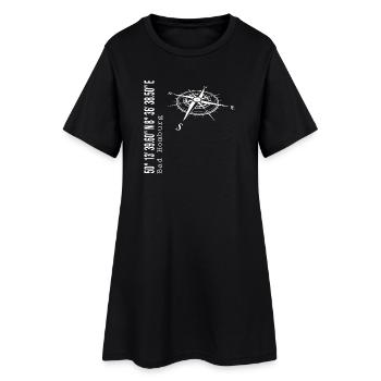 Bad Homburg - Robe T-shirt Femme - noir - Devant