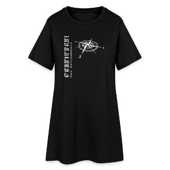 Bad Reichenhall - Robe T-shirt Femme - noir - Devant