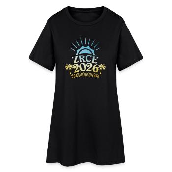 Zrce Party 2026 Coloré - Robe T-shirt Femme - noir - Devant