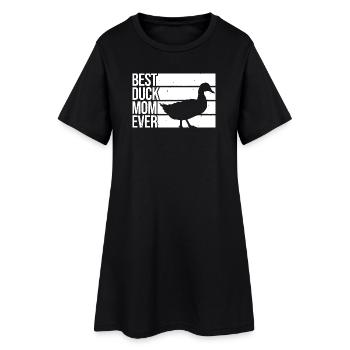 Meilleure maman canard de tous les temps - Robe T-shirt Femme - noir - Devant
