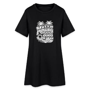 Malle 2026 - Robe T-shirt Femme - noir - Devant