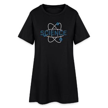 Déclaration scientifique : Déclaration sur l’éducation des nerds - Robe T-shirt Femme - noir - Devant