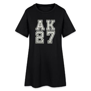AK 27 - Robe T-shirt Femme - noir - Devant