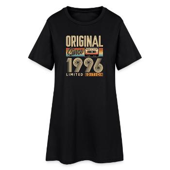 30e anniversaire, 30 ans - Robe T-shirt Femme - noir - Devant