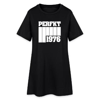 Unique 1976 - Women’s T-Shirt Dress - black - Front