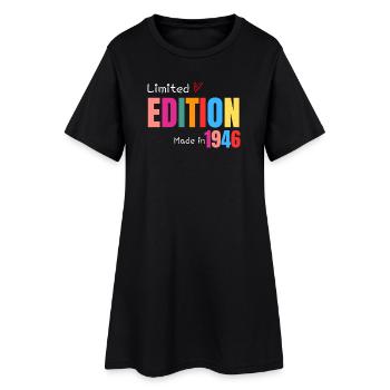 Limited edition Made in 1946 - Robe T-shirt Femme - noir - Devant
