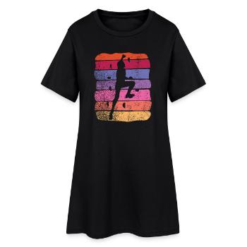 Bloc de bloc de Boulderer - Robe T-shirt Femme - noir - Devant