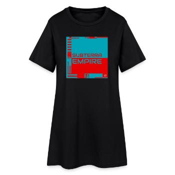 Subterra Empire Official Cover Artwork - Frauen T-Shirt-Kleid - Schwarz - Vorne