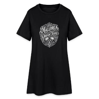 Équipe de rêve de Majorque - Robe T-shirt Femme - noir - Devant