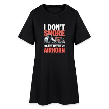 Professional Driver Truck Driver Diesel Transport - Women’s T-Shirt Dress - black - Front