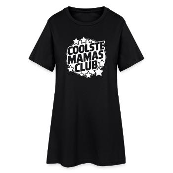Le club des mamans les plus cool - Robe T-shirt Femme - noir - Devant