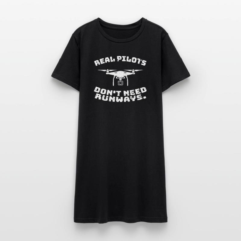 Courses de drones : choses que je fais avec ma machine de course de course Robe T-shirt Femme