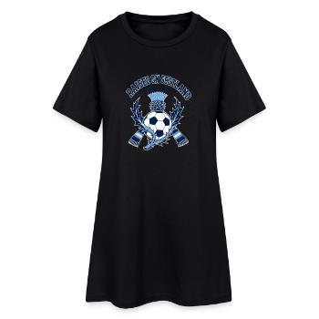 Élevé le 28 anniversaire d’un fan de football en Écosse aujourd’hui - Robe T-shirt Femme - noir - Devant