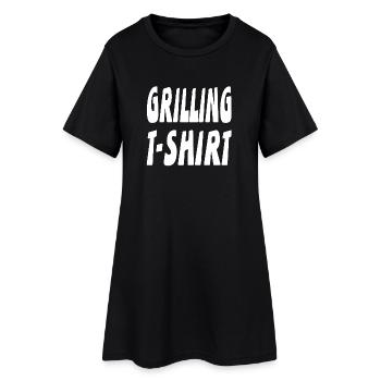 Grill - Women’s T-Shirt Dress - black - Front