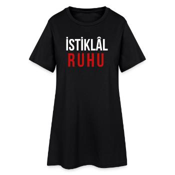 Spirit of Independence - Turkish Pride - Women’s T-Shirt Dress - black - Front