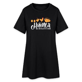 Poulets Whisperer Poulets Poulets Poulets Gardiens de poulets - Robe T-shirt Femme - noir - Devant