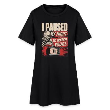 Horror Personality Trait Design - Women’s T-Shirt Dress - black - Front