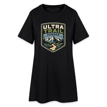 Ultra Trail Runner - Women’s T-Shirt Dress - black - Front