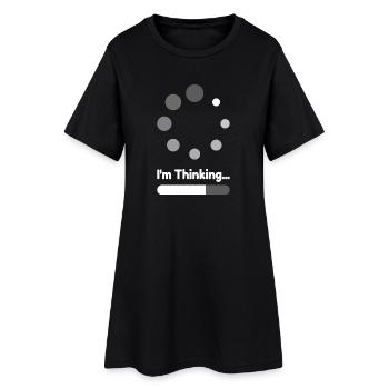 I'm thinking loading Gift - Women’s T-Shirt Dress - black - Front