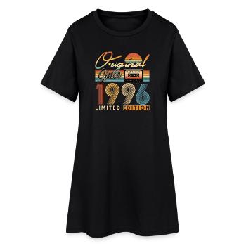 30e anniversaire, 30 ans - Robe T-shirt Femme - noir - Devant