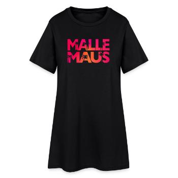 Malle Maus - Tenue drôle de Majorque - Robe T-shirt Femme - noir - Devant