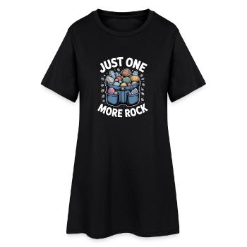 Encore une Géologie de Roche-Chasse à Roche - Robe T-shirt Femme - noir - Devant